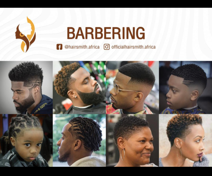 Barbering at Hairsmith Africa