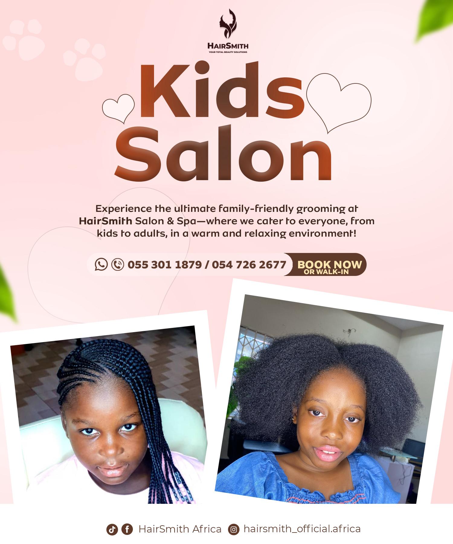 Kids Salon at Hairsmith Africa